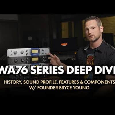 Warm Audio WA76-D2 Dual-Channel Clean Gain Discrete FET Compressor image 5