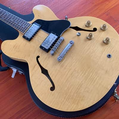 Gibson 335 Dot Reissue 1983 Custom Shop- Stunning Blonde Flame near mint image 14