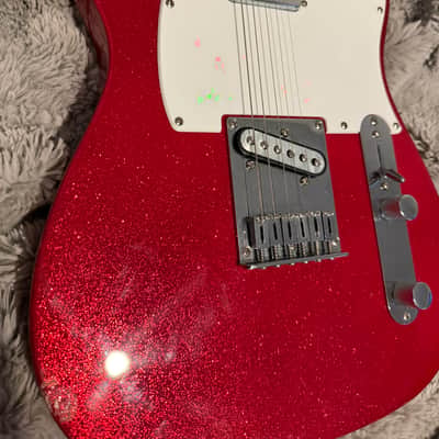 Squier FSR Bullet Telecaster with Laurel Fretboard 2018 - 2019 - Red Sparkle image 1