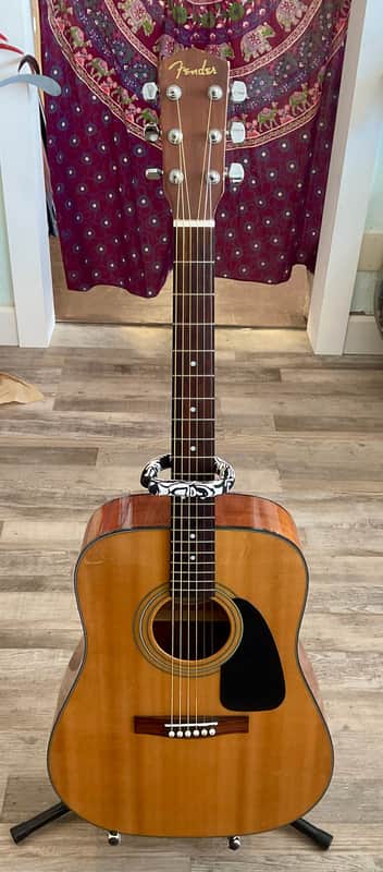 Fender DG-8S Dreadnought Acoustic Guitar w/ Gig Bag image 1