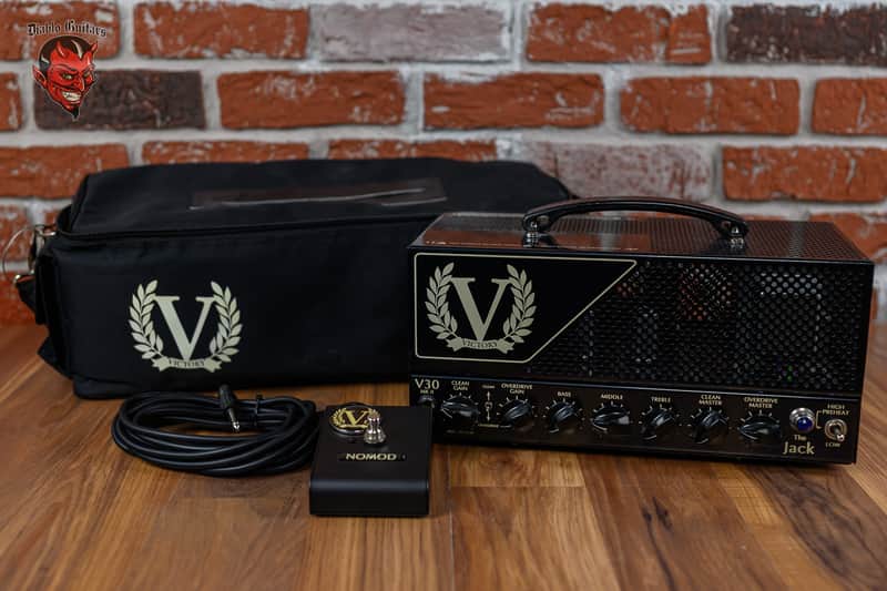Victory Amps V30 MK II The Jack 2-Channel 42-Watt Guitar Amp Head 2021 Black image 1