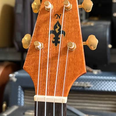 2011 Rick Turner Compass Rose Tenor Ukulele #259 – Figured Sycamore – Gold Gotoh Tuners – Gig Bag image 5
