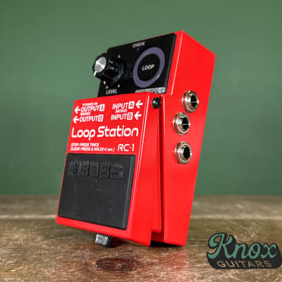 Boss RC-1 Loop Station 2014 - Present - Red image 1