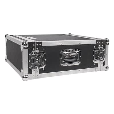 STRC-4U | 4U Space PA/DJ Rack/Road Case w/ 21" Depth, Plywood, Metal Ball Corners, Pro Tour Grade Flight Case image 4