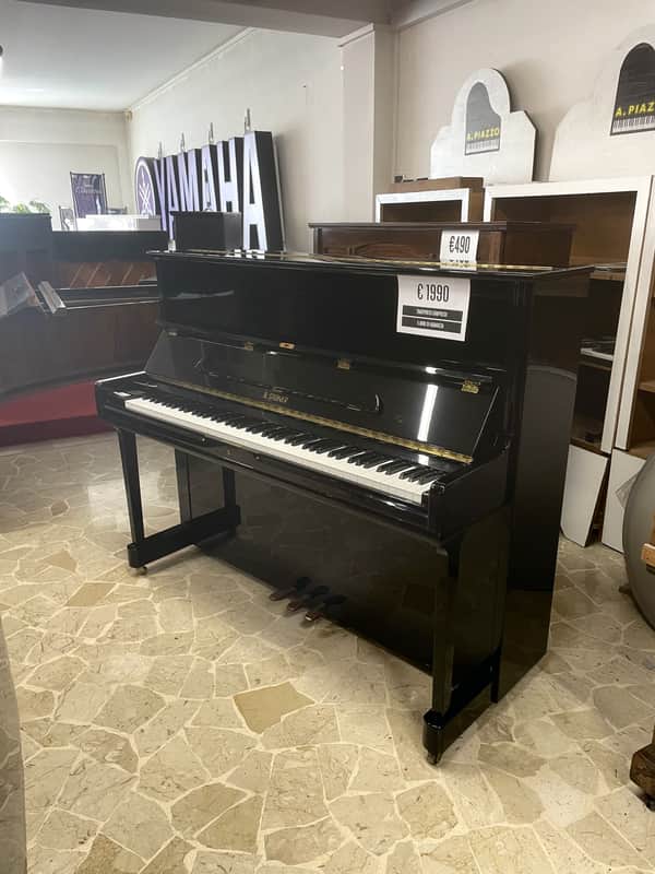 B.STEINER PIANOFORTE VERTICALE BS-121SP NERO LUCIDO image 1