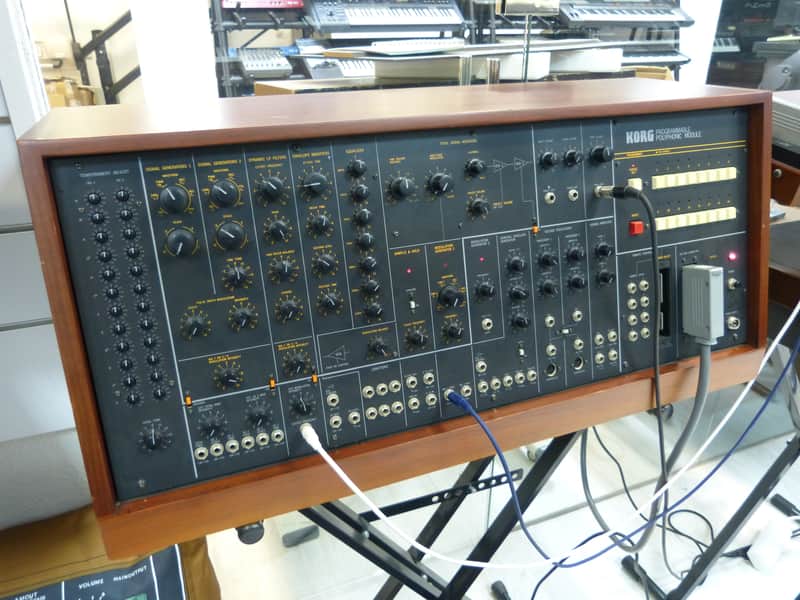 Korg PS-3200 Polyphonic Synthesizer with Kenton MIDI + PS-3010 Keyboard + PS-3001 60 pin cable image 1