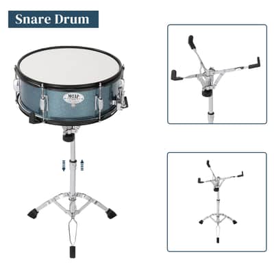 🎸5 Piece Full Size Acoustic Drum Kit with Snare, Cymbal, and Throne🎸 image 6