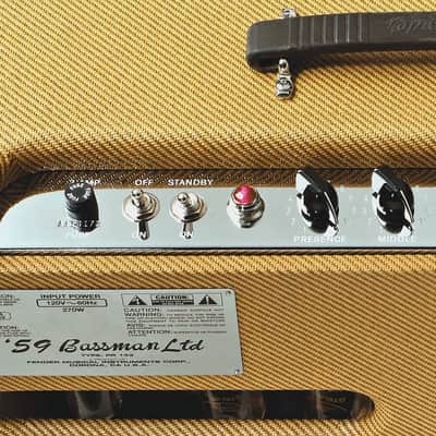 Fender Carling SPST On/Off Amplifier Toggle Switch for '59 Bassman image 2