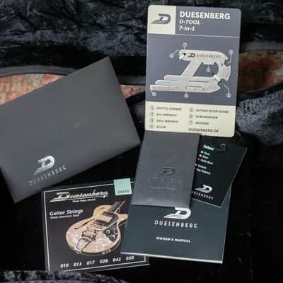 Duesenberg Falken Electric Guitar - Matte Black with Hardshell Case image 21
