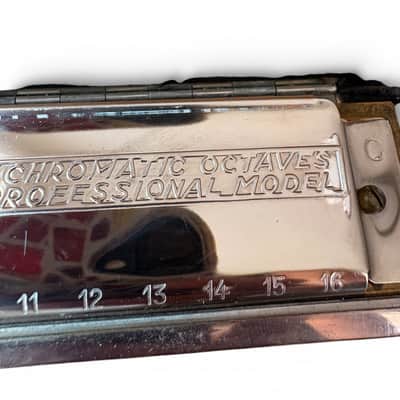 Vintage Horner 64-C Chromonica 64 - Key of C- Silver image 10