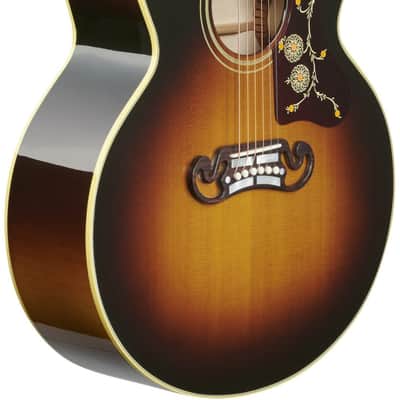 Gibson SJ-200 Original Jumbo Acoustic-Electric Guitar, Vintage Sunburst image 5