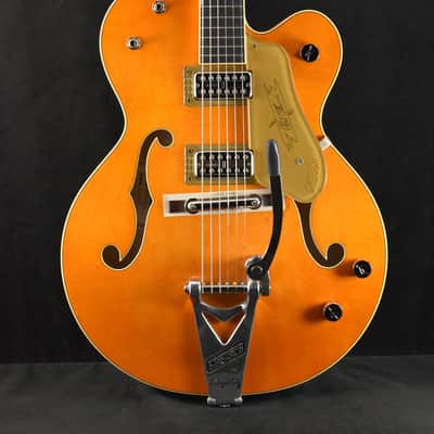 Gretsch G6120T-59 Vintage Select Edition '59 Chet Atkins Vintage Orange Stain Lacquer image 1