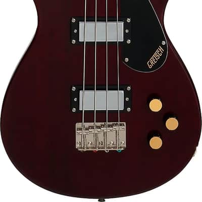 Gretsch Streamliner Jet Club 4-String Bass Guitar, Laurel Fingerboard, Walnut Stain image 2