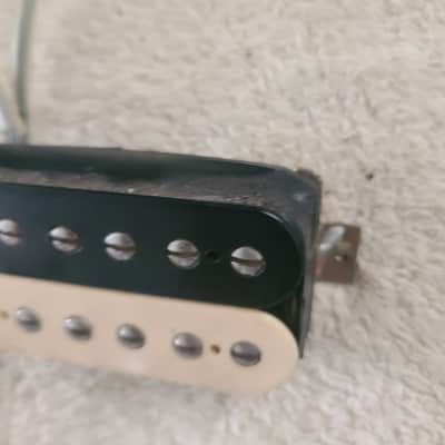Gibson 1980 Dirty Fingers Pickups HOT!  Zebra Coils Rings and all Screws image 5