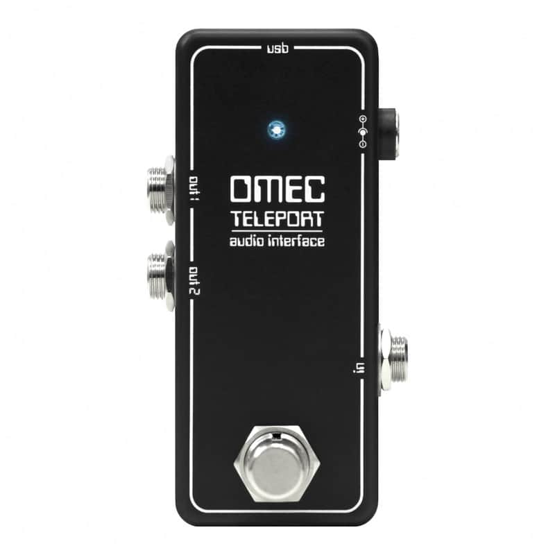 Mint Orange The Omec Teleport Interface Is A Universal Connection Device Housed In A Pedal Sized Chassis image 1