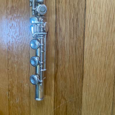 Emerson EF60F Flute – Sterling Silver Headjoint – Includes Case – Good Condition image 4