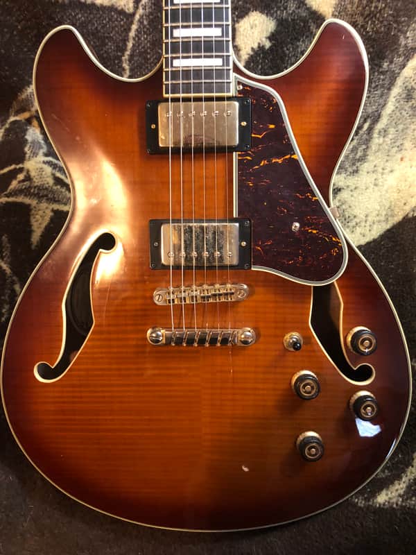 Ibanez AS93FM-VLS Artcore Expressionist 2018 - Present - Violin Sunburst image 1
