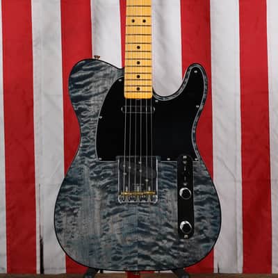 Fender Rarities Series Quilt Maple Top - Blue Cloud image 1