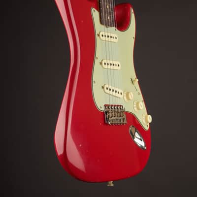 Fender Custom Shop LTD 1964 L-Series Stratocaster Aged Dakota Red/Journeyman image 8