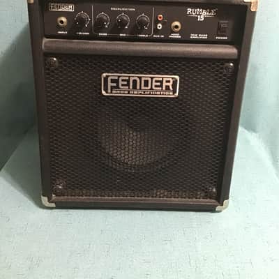 Fender Rumble 15 15-Watt 1x8" Bass Combo 2000s - Black image 1