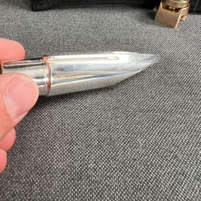 Lawton 6*b Alto Saxophone Mouthpiece 2020’s - Silver Plated - CNC image 6