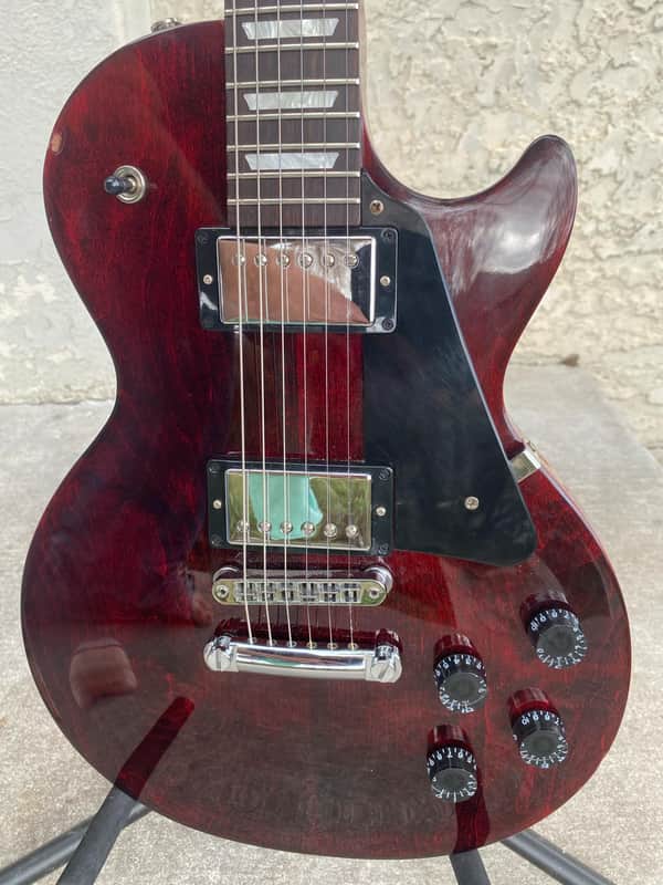 Gibson Les Paul Studio without Fretboard Binding 2019 - 2024 - Wine Red image 1
