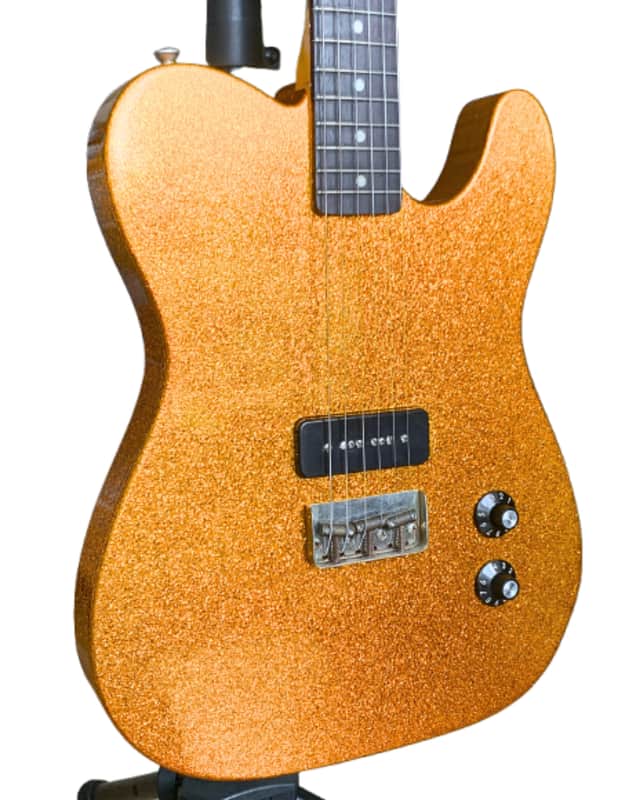 Fender Telecaster Cabronita Style Custom 2018 – Gold Orange Sparkle – Tornade MS P90
