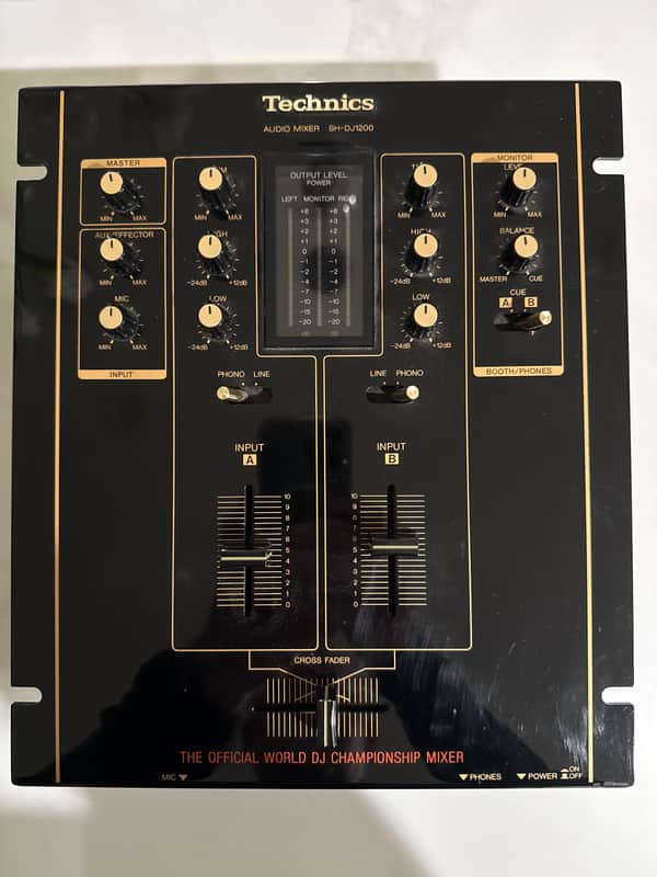 Mint Technics SH-DJ1200 DJ Mixer – 1990s Battle Mixer – Japan Made image 1