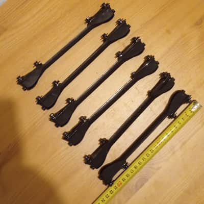 Tama Tom Tuning Lug  Set 6pc - 13 - 14" Tama (Superstar) (MCHL13T) 2002-2011 - Black 🖤 image 5