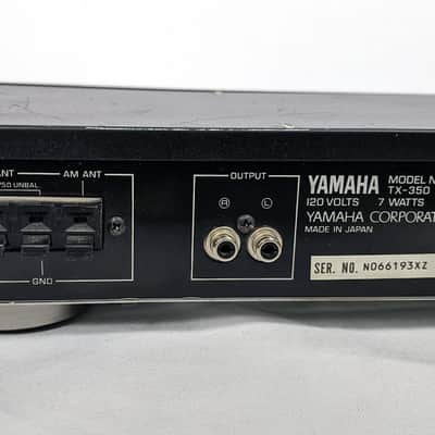 YAMAHA TX-350 Natural Sound AM/FM Stereo Tuner image 11