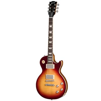 Gibson - Les Paul Standard 60s Faded - Electric Guitar - Vintage Bourbon Burst - w/ Hardshell Case image 2