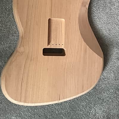 Fender American Jazzmaster guitar body unfinished 4 lb 9 oz image 6