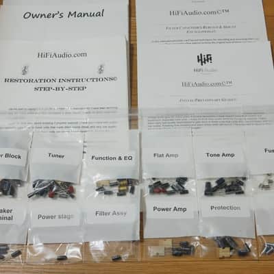 Pioneer SX-1080 restoration kit filter capacitor repair rebuild fix image 2