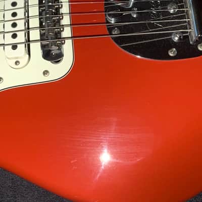 Used Fender Japan 60s Jaguar Candy Apple Red Solid Body image 8
