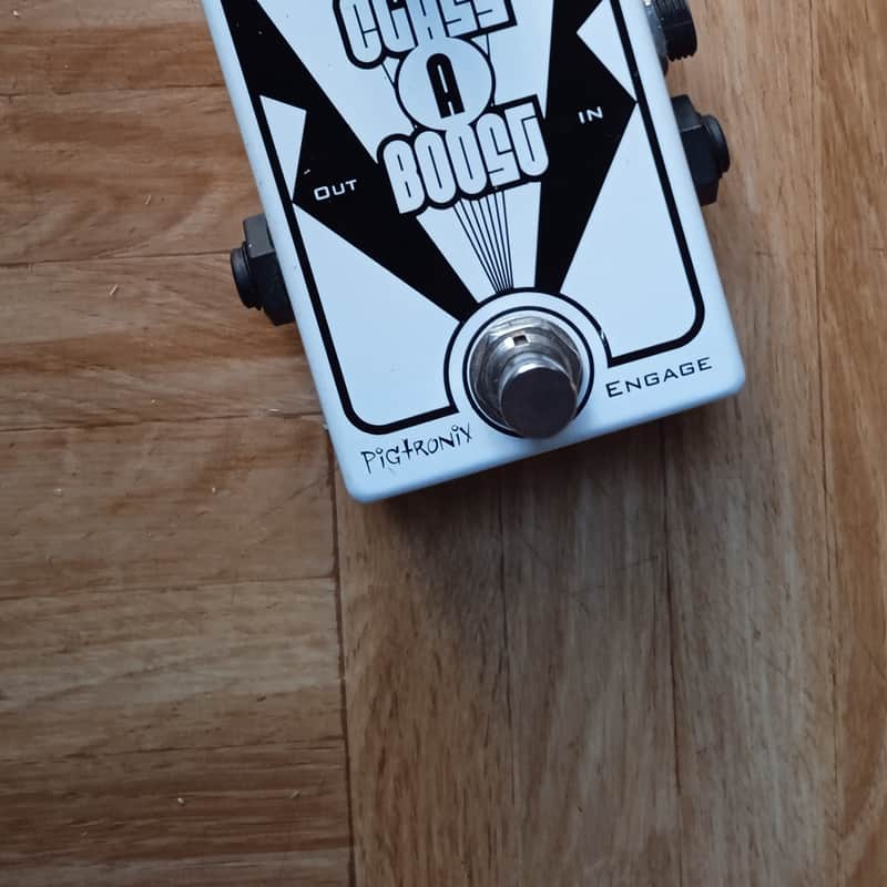2010s Pigtronix Class A Boost White