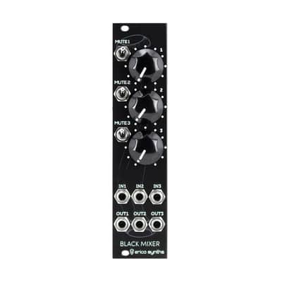 Erica Synths Black Mute Mixer Eurorack Module image 1
