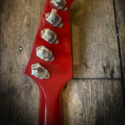 2022- 1963 Firebird V Reissue with Maestro Vibrola Light Aged Cardinal Red Murphy Lab image 11