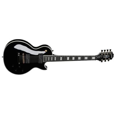 Epiphone 7-string Matt Heafy Signature Les Paul Custom Origins Guitar - Ebony image 4