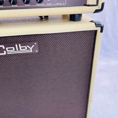 Colby DTB50 Dual Tone Booster Guitar Head & 1x12" Cabinet 2010s - Blonde image 7
