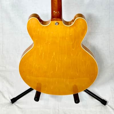 RARE 1ST YEAR 1996 (PEERLESS KOREA) NATURAL FINISH EPIPHONE CASINO ELECTRIC GUITAR & OHSC L@@K image 6