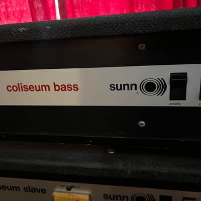 Sunn Coliseum Bass Amp 1970-1972 - Tim Bogert image 3