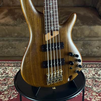 Ibanez SR5505-MHF 5-String Mocha Flat PRESTIGE + Made in JAPAN + incl. Case + NEW image 2