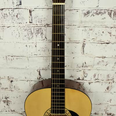 Hohner HW200 Full-Size Natural Spruce Finish Acoustic Guitar image 3