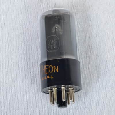 Raytheon 6V6GT/G Tubes matched pair – USA Made – Tested Strong image 5