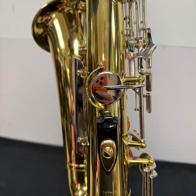 Used Yamaha YAS-23 Alto Sax Saxophone with Case Mouthpiece Neck Strap Just Serviced image 17