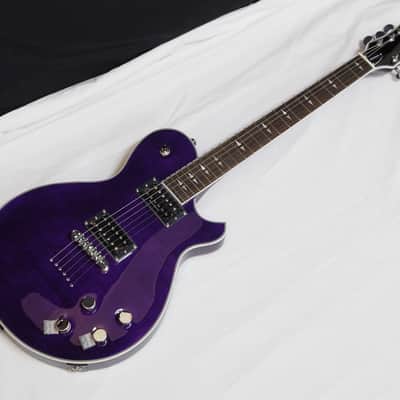 Michael Kelly Patriot Decree Limited electric Guitar Deep Purple w/ Case image 3