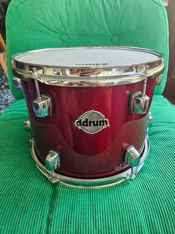 ddrum 12"×8" Custom Maple/Dios 2008-2012 - Red laquer image 1