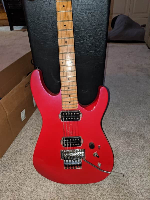 Kramer Imperial Pacer Partscaster 1989 Floyd Rose And Seymour Duncan Distortion 80s Shred Guitar image 1