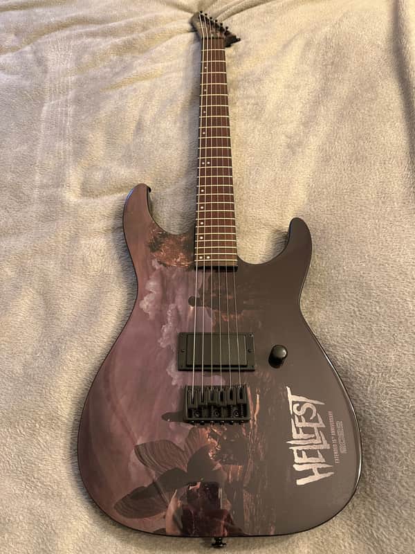 ESP LTD M-201 HT Hellfest 2022 image 1