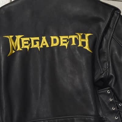 Megadeth - Rust in Peace Leather Jacket - RARE 1990 / Dave Mustaine / Jackson image 7